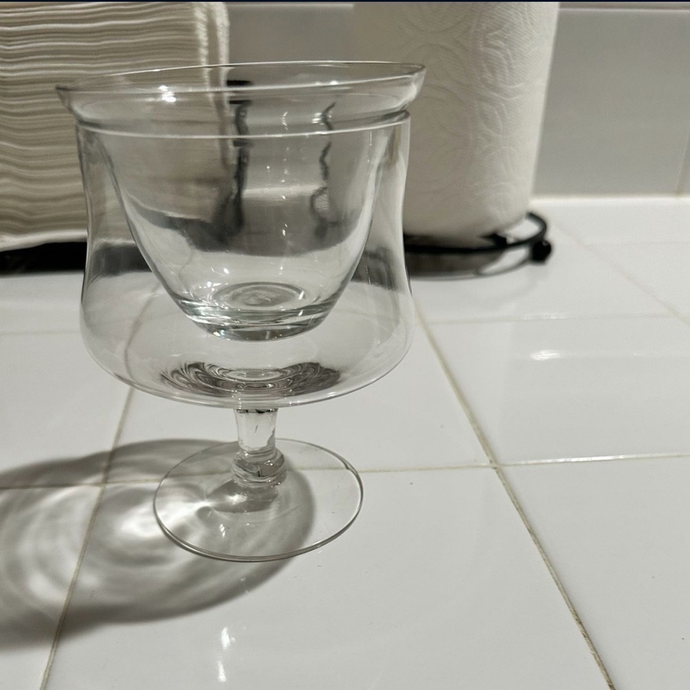 Vintage shrimp cup and chiller